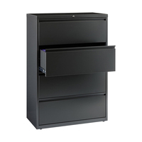 Armoire en fer personnalisée blanc noir mobilier de bureau prix acier métal 2 3 4 tiroirs classeur latéral