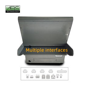 ABS nhà máy Giá bán lẻ mini cảm ứng nhà hàng 10.4 inch Windows intelj1900 1024x768 Kim Loại Cơ thể tất cả trong một POS hệ thống máy - Product Image 3