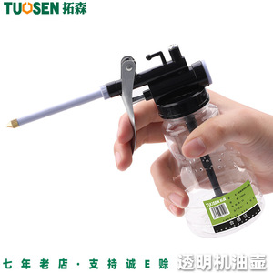 Pistolet à graisse manuel Tuosen 250 ml, injecteur d'huile transparent en plastique pour l'entretien automobile - Product Image 2