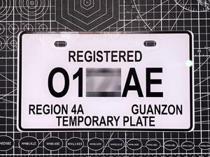 Protector de Matrícula Acrílico Personalizado de 3 mm de Grosor, Moldeado Rotacional, Corte Láser, Duradero, Ligero, Resistente a Arañazos e Impactos - Product Image 4