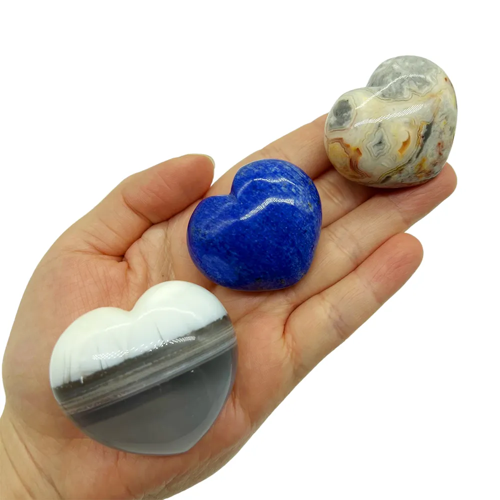 Cristalli curativi naturali sfere pietre preziose intaglio artigianato all'ingrosso all'ingrosso calcedonio blu perline pietre di guarigione di cristallo