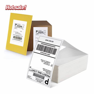 Nhà máy trực tiếp in mã vạch nhãn 4x6 inch nhãn nhiệt 4 "x 6" hậu cần fedex vận chuyển nhãn - Product Image 1