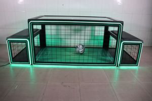 Hot bán cổ điển đồng tiền hoạt động Foosball trò chơi bảng trong nhà giải trí tay chơi bóng đá bóng bàn Kicker bảng trò chơi - Product Image 2