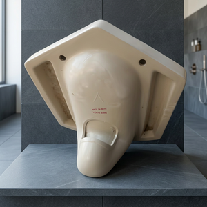 Vistaar-Toilette élégante en céramique, WC oriental bon marché, design diamant, articles sanitaires du Vietnam et de la Thaïlande - Product Image 6