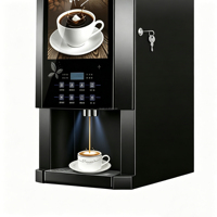 Automatische slimme koffie-automaat met 3 smaken, voor zelfbediening van koffie, melkthee en sap.