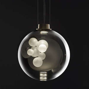 Round Bubble <b>Pendant</b> Lighting Dining Table Creative Glass Ball <b>Pendant</b> <b>Light</b> for Living Room - Product Image 2
