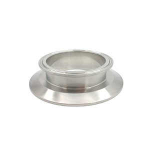 Réducteur d'embout concentrique pour raccord sanitaire Tri Clamp Clover Acier inoxydable 304 Basse pression (Tri Clamp Taille 4 pouces X 3 pouces) - Product Image 1