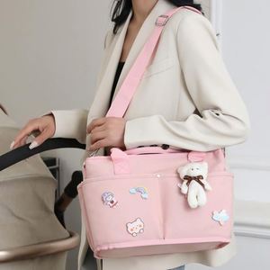 Bolsa de Pañales de Gran Capacidad, Bolso de Mano para Mamá, Bolsa de Maternidad - Product Image 1