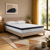Soldes sur les sommiers à ressorts : Matelas moderne pour hôtel, à ressorts ensachés, mousse à mémoire de forme, hypoallergénique, pour un sommeil réparateur, mobilier de maison, conforme aux normes britanniques