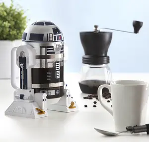 Robot Mini Home Handmade Coffee Maker Coffee Pot Insulation Pot Moka Pot
