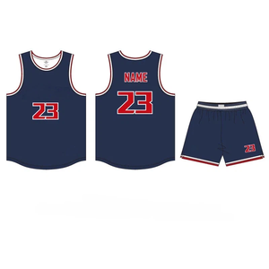 Maillot de basket-ball personnalisable style américain, respirant, 100 % polyester, antibactérien, sans manches – Grande Vente - Product Image 2