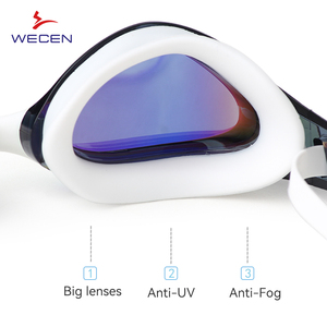 Lunettes de course haute définition de vente chaude lunettes de <span class=keywords><strong>natation</strong></span> antibuée pour adultes avec logo lunettes de <span class=keywords><strong>natation</strong></span> adultes étanches - Product Image 4