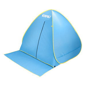 Tente de soleil d'extérieur Kenpuaz, simple couche, installation automatique, type V trigonal, pour l'été et la plage, imperméable 1000 mm - Product Image 1