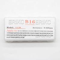 Shim d'injecteur de carburant ERIKC B16 et shim d'espacement d'injecteur, shim d'étalonnage pour injecteur de taille 120 : 1,080 mm-1,260 mm