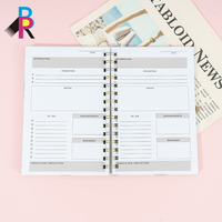 Carnet à spirale professionnel personnalisé, recyclable, pour cadeaux d'affaires et usage personnel – Vente en gros