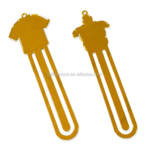 In Acciaio Inox/Ottone Metallo Segnalibro In Bianco Libro di <span class=keywords><strong>Mark</strong></span> Clip Logo Personalizzato Segnalibri Regalo - Product Image 3