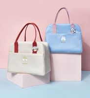 Mini glacière 600D imperméable à motifs animaliers, sac à déjeuner isotherme portable pour pique-nique, pour femmes et enfants