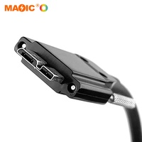 Câble USB3.0 AM à Micro B Gen2 AOC Fibre Optique Type C Câble de Données Disque Dur Câble de Données pour Disque Dur Externe