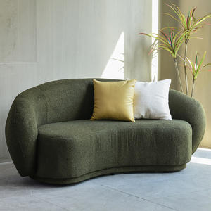 आधुनिक डिजाइन कपड़े सोफे कमरे में रहने वाले घर के लिए फर्नीचर घुमावदार सोफे सोफे - Product Image 4