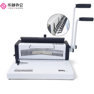 Wholesale Low Price Maker Calendar Double Loop Wire Binding Machine Automatic Binding Machine