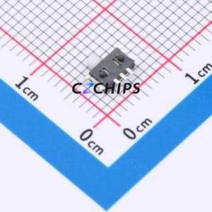 MSK12C01G15-W Slide Switch SMD Switch Single Pole Double Throw Rectangle Pin Header SMD Tab 5mm - Product Image 2