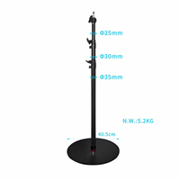 Support d'éclairage 2,1 m en métal robuste pour photographie, support de trépied pour diffusion en direct, support de boîte à lumière vidéo, vente en gros, directement de l'usine