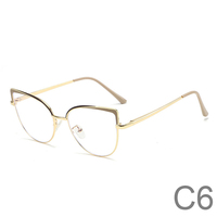 Nuevo Marco de gafas de ordenador óptico de Metal de gran venta al por mayor gafas fotocromáticas de alta calidad
