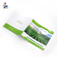 Impression de dépliants, brochures, livrets et manuels d'instructions en papier kraft A4 grand format avec taille et forme personnalisées
