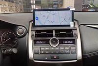 Lexus NX200 2015-2017 Écran tactile de navigation GPS Android de 10,25 pouces avec caméra de recul intégrée au tableau de bord et divertissement pour les passagers arrière
