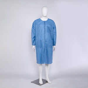 Grosir Desain Khusus Premium Medis <span class=keywords><strong>Dental</strong></span> Tanpa Tenunan Uniseks Dapat Dipakai Ulang <span class=keywords><strong>Sms</strong></span> Lengan Panjang Mantel <span class=keywords><strong>Lab</strong></span> Sekali Pakai dengan Manset Elastis - Product Image 2