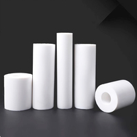 Entretoise en PTFE blanc anti-corrosion à prix d'usine, jeu de rondelles creuses pour joints d'arbre en plastique
