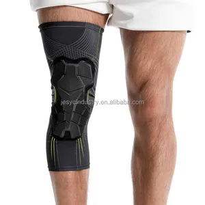 Sportkussen Kniebeschermer Voor Gymtraining Sport Knie Wrap Ondersteuning Mouw Compressie Running Basketbal Knie Gewricht Ondersteuning