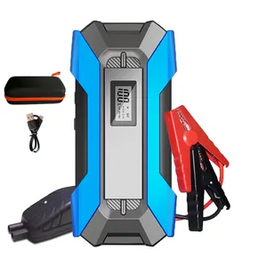 Ons Voorraad Snelle Levering Auto Jump Starter 1500a 12V Lithium Auto Accu Booster Jump Starter Draagbare Auto Jump Starter Power Bank