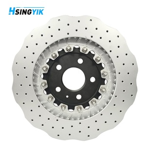 ขายส่ง 4M0615301BM อุปกรณ์น้ำหนักเบาแบบกำหนดเอง ราคาถูก จานเบรกแบบลอยตัว 2 ชิ้น แบบมีร่องและแบบไม่มีร่อง - Product Image 6