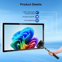 Afficheur numérique et mur vidéo 4K de 75 pouces pour la publicité intérieure, les magasins de détail, les centres commerciaux, les expositions, fonction SDK, OEM disponible