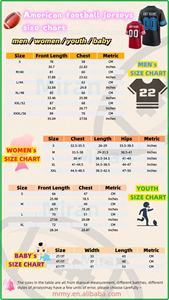 เสื้อฟุตบอลอเมริกันแบบกำหนดเองสำหรับผู้ชาย ปี 2024 เสื้อเยาวชนปักลายพร้อมโลโก้ ชุดกีฬา - Product Image 3