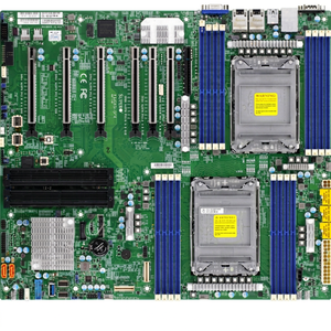 Carte mère propriétaire X12DPG-QT6 C621A LGA4189 double socket pour processeur Xeon Scalable de 3e génération DDR4 4 canaux SATA Nouvelle - Product Image 1