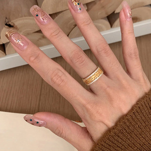 Anello Vintage a Forma di Spiga di Grano per Donne, Elegante Gioiello da Indossare all'Indice - Product Image 3
