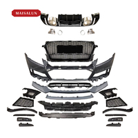 Kit carrosserie de haute qualité en PP pour Audi TT TTS, style TTRS, comprenant pare-chocs avant, calandre, jupes latérales et diffuseur arrière