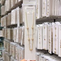 Nouvel Arrivage Collier Délicat en Acier Inoxydable Plaqué Or 18K avec Incrustation Coquillage, Trèfle, Perle et Œil Porte-Bonheur pour Femme, Usage Quotidien