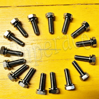 Nouveau Kit de boulons Beadlock Superace en titane avec rondelles captives 1/4-20x1", 5/16-18x1" et 5/16-24x7/8" pour Sprint Car/Midget