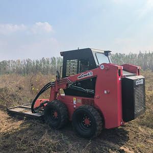Mesin Pemotong Rumput Rotary Wecan Slashers, Kabin Tertutup, AC, Mini Skid Steer <span class=keywords><strong>Loader</strong></span>, <span class=keywords><strong>Wheel</strong></span> <span class=keywords><strong>Loader</strong></span>, Gearbox 3230kg, Diesel - Product Image 3