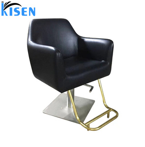 Silla de Peluquería Profesional Plegable con Bomba Hidráulica Grande, Muebles de Salón de Belleza Kisen Fashion - Product Image 1