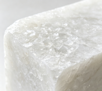 Dalle de marbre blanc poli grec, marbre blanc pur translucide pour la décoration de comptoirs, murs et sols