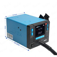 Station de retravaillage à air chaud AIFEN F4, 4 canaux de mémoire, contrôle numérique de la température et du flux d'air, pistolet thermique antistatique pour la réparation de téléphones, de cartes PCB et de BGA
