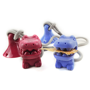 Juguete interactivo para mascotas con ventosa de TPR de nuevo diseño para masticadores agresivos - Product Image 6