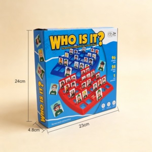 Jeu de société interactif « Devinez qui je suis » avec plateau portable, jeu éducatif pour enfants en plastique, jeu de puzzle pour deux joueurs - Product Image 3