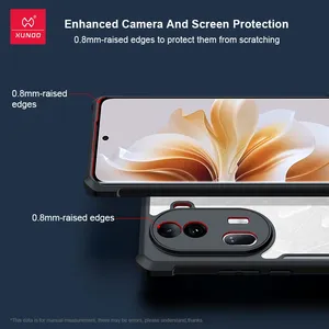 Capa Transparente de Luxo Xundd à Prova de Choque para <span class=keywords><strong>Oppo</strong></span> Reno14 F, e Capas Protetoras para <span class=keywords><strong>Oppo</strong></span> Reno 11, 12, 13, 14 Pro - Product Image 3