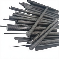 Tige en fibre de carbone pultrudée |   Barres en carbone structurelles haute résistance et légères, diamètre et longueur personnalisés