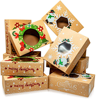 Il peut être en gros papier artisanal pour l'ouverture de la fenêtre, emballage de biscuits de noël, boîte-cadeau